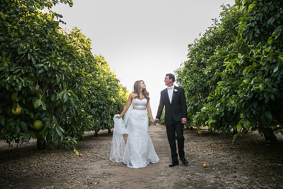 Beautiful wedding at Wiens Family Cellars Temecula Winery - Sarah & Shawn