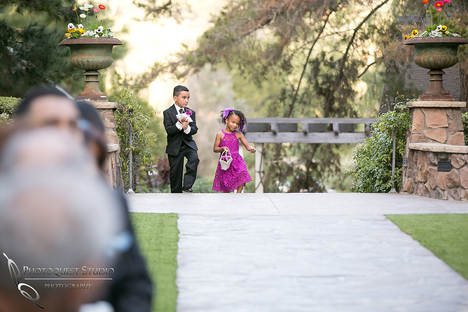flower girl and boy