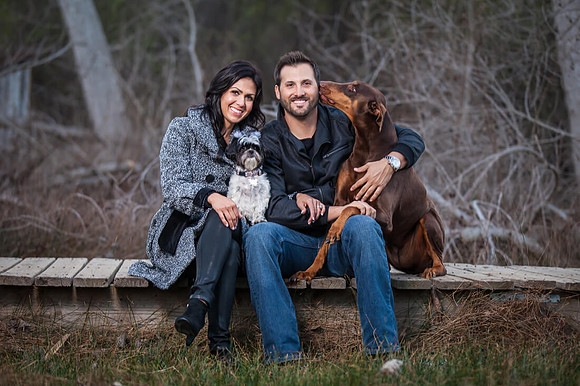 Wedding Photographer in Temecula Photograph Fallbrook Engagement with Pet  Pala Mesa Resort Wedding