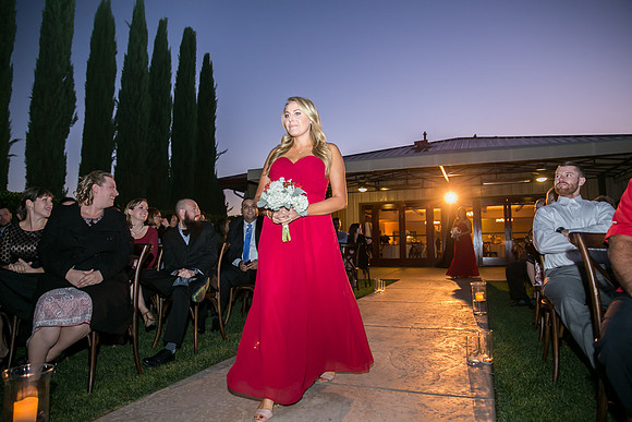 Beautiful wedding at Wiens Family Cellars Temecula Winery - Sarah & Shawn