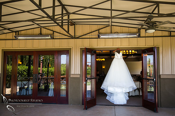 Beautiful wedding dress by Temecula Wedding Photographer