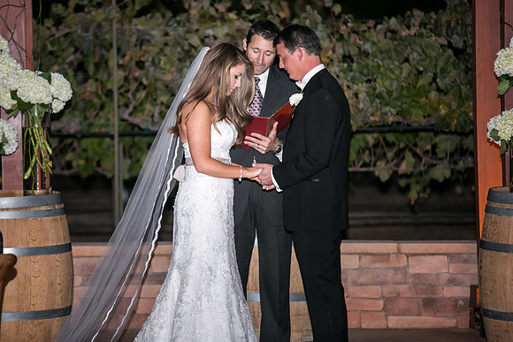 Beautiful wedding at Wiens Family Cellars Temecula Winery - Sarah & Shawn
