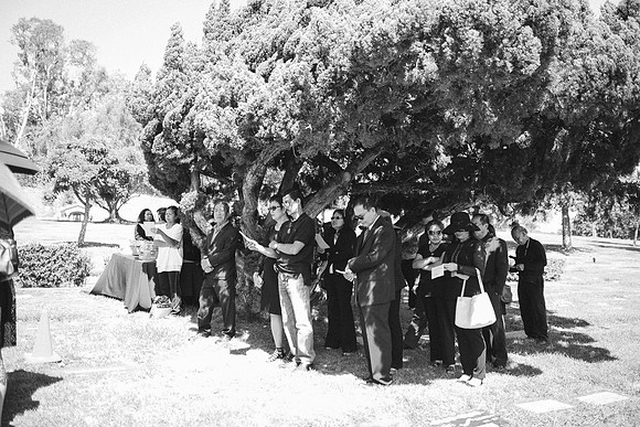 TL's Mom Funeral - B&W-203