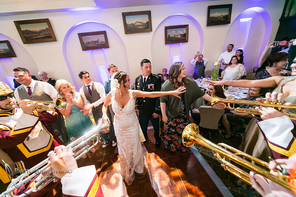 Mission Inn Hotel Wedding dancing time