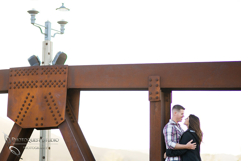 Engagement Photo at Wiens Temecula Winery & Old Town - Amanda & Jonathon