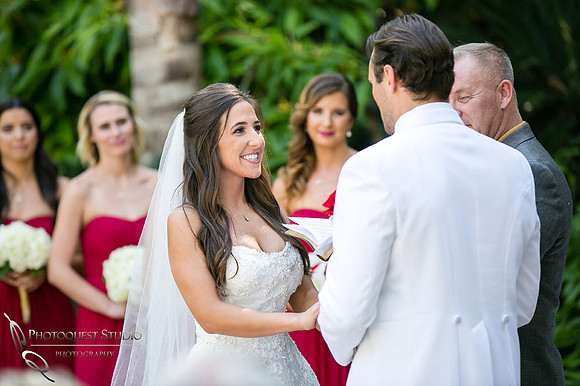 happy and beautiful bride at grand tradition fallbrook
