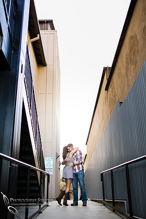 Engagement Photo at Wiens Temecula Winery & Old Town - Amanda & Jonathon
