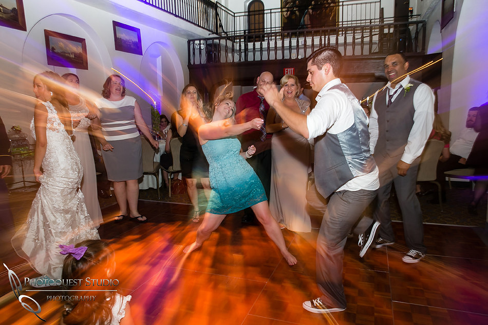 Party time at Mission Inn Hotel Wedding