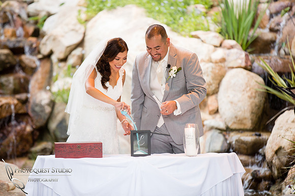 wedding sand ceremony