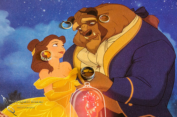 Beautiful, fun, romantic princess wedding at Grand Tradition Estate Fallbrook, Beauty and the beast