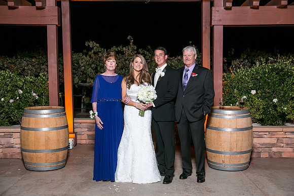 Beautiful wedding at Wiens Family Cellars Temecula Winery - Sarah & Shawn