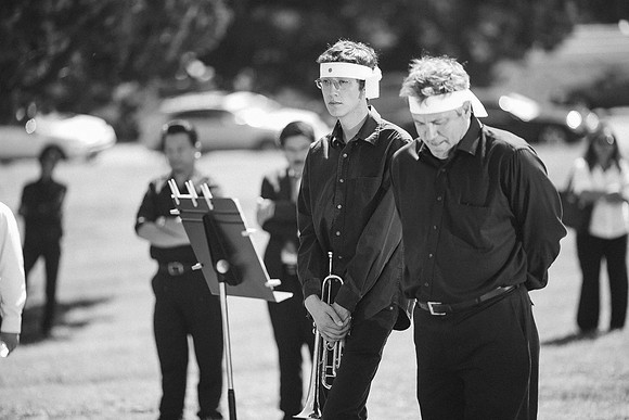 TL's Mom Funeral - B&W-215