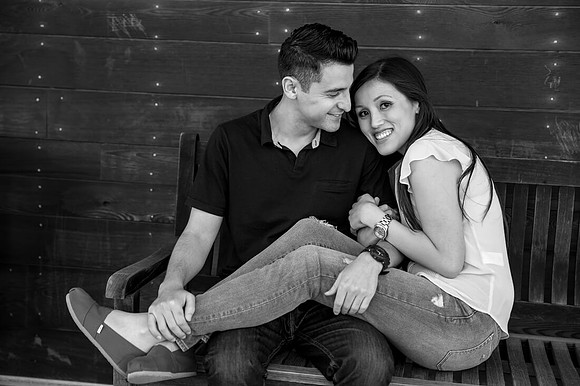 Temecula Old Town Outdoor Engagement Photos by Temecula Wedding Photographers