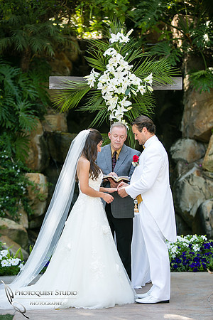 Disney princess wedding at Grand Tradition Estate Fallbrook by Temecula Wedding Photographer of photoquest studio, photography - Beauty and the Beast