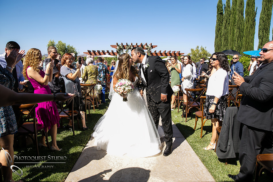 Wedding Photo at Temecula Winery, Wiens Family Cellars and Pechanga Casino by Temecula Wedding Photographer Britney & Joe