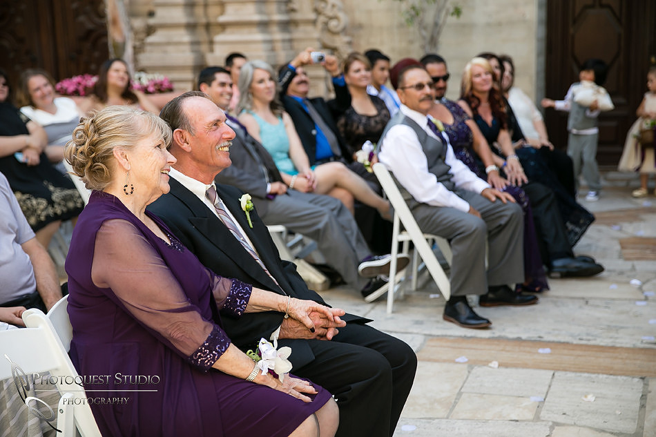 Family love at Mission Inn Hotel Wedding Photo