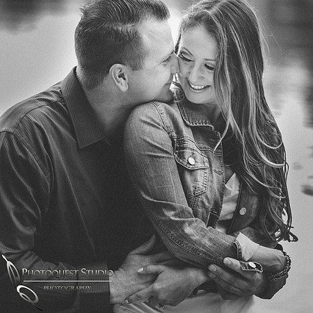 Mission Inn Hotel, Fairmount Park Engagement Photo Davina & Steve