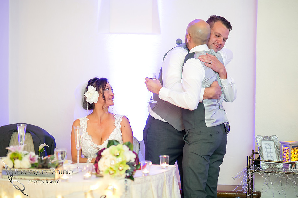 brother love at wedding