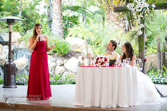 Maid of honor, Chelsea's speech
