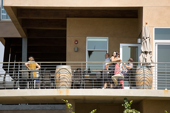 Surprise Proposal at Callaway, Temecula Winery by Wedding Photographer of Photoquest Studio - Tim & Megan