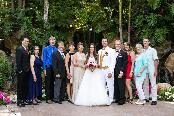the bride family