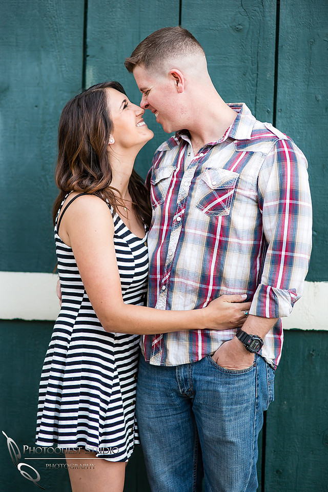 Engagement Photo at Wiens Temecula Winery & Old Town - Amanda & Jonathon