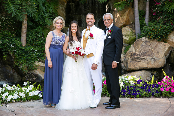The groom parents
