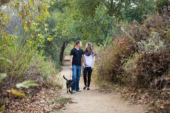 Southern California Engagement with nature in fall Photos in Fallbrook, San Diego by Temecula Winery Wedding Photographer, Sarah & Shawn