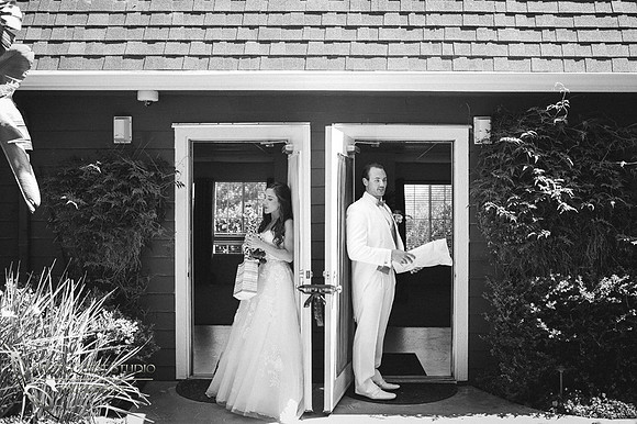 gifts exchange behind the door