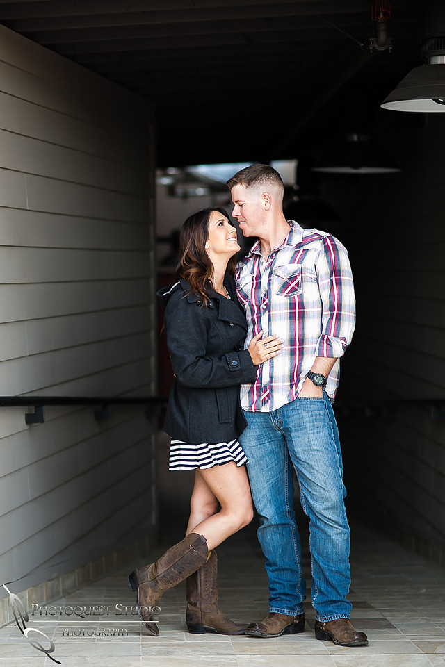 Engagement Photo at Wiens Temecula Winery & Old Town - Amanda & Jonathon
