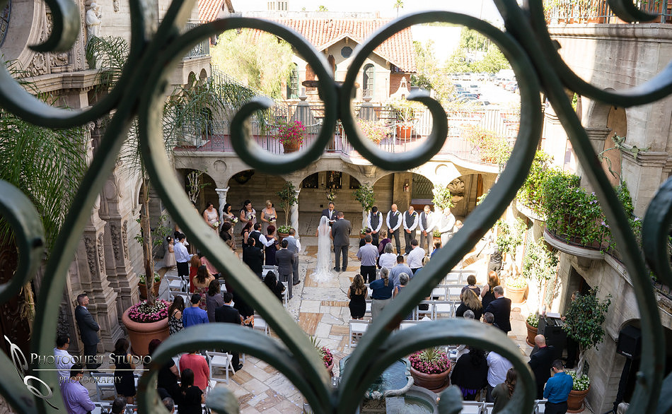 Wedding ceremony love by temecula wedding photographer