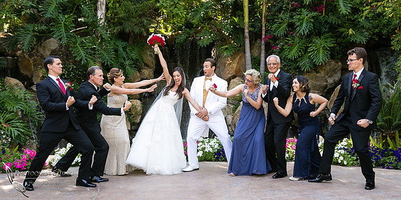 Fighting for the Bride at Grand Tradition Estate Fallbrook by Temecula Wedding Photographer