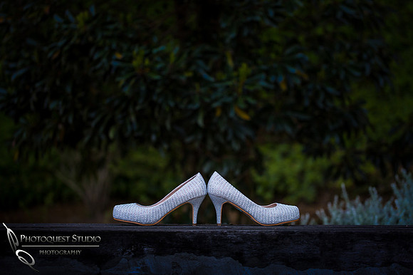 Wedding shoes by Temecula wedding photographer
