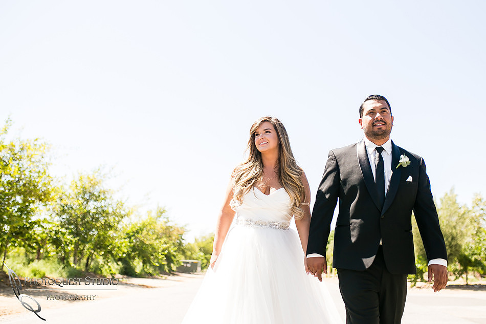 Just the two of us at Wiens Family Cellars wedding photo