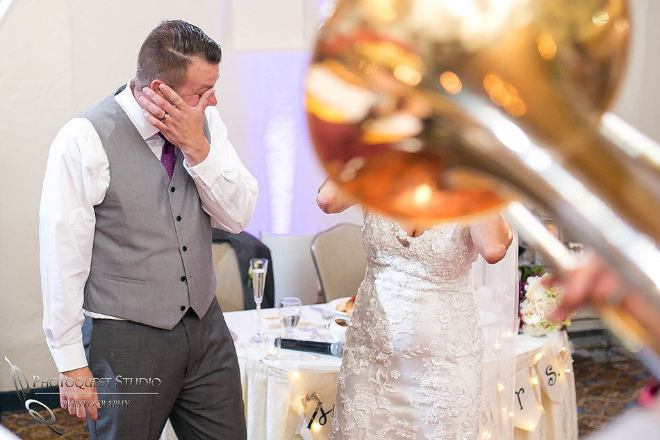 Happy tear, Groom cry because of the Bride surprise