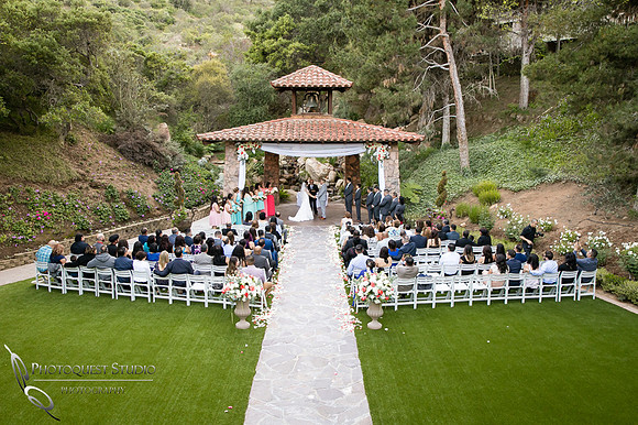 wedding ceremony at pala mesa resort fallbrook