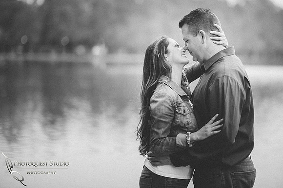 Mission Inn Hotel, Fairmount Park Engagement Photo Davina & Steve