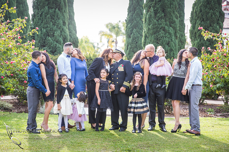 Commander Mata Retirement Ceremony at The Veterans Museum, Memorial Center,  Balboa Park, San Diego by Temecula Wedding Photographer