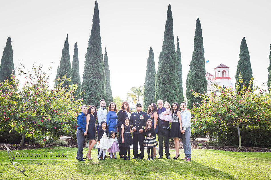 Commander Mata Retirement Ceremony at The Veterans Museum, Memorial Center,  Balboa Park, San Diego by Temecula Wedding Photographer