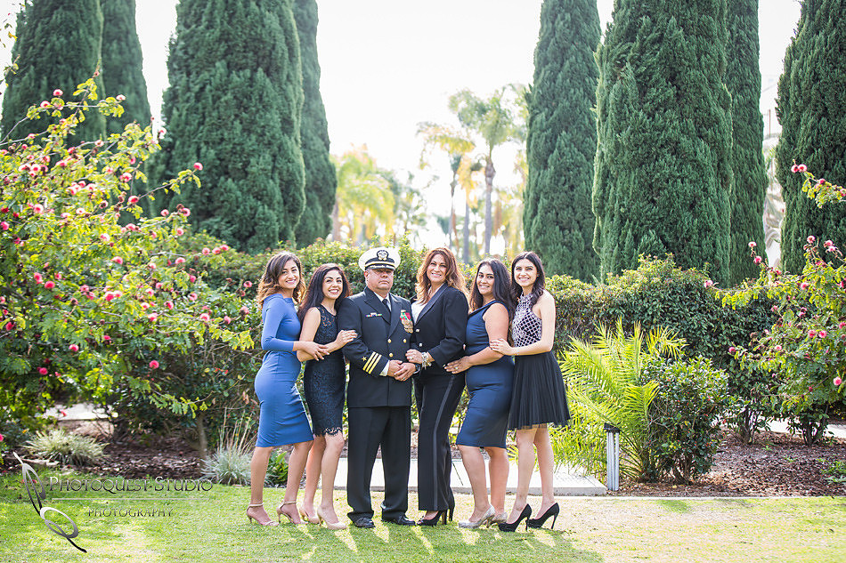 Commander Mata Retirement Ceremony at The Veterans Museum, Memorial Center,  Balboa Park, San Diego by Temecula Wedding Photographer