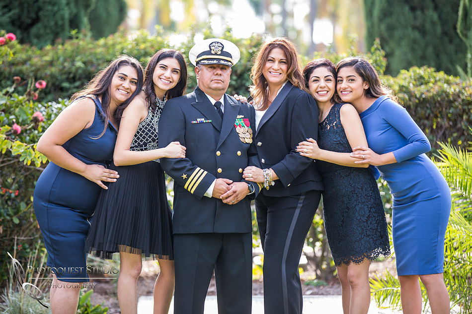 Commander Mata Retirement Ceremony at The Veterans Museum, Memorial Center,  Balboa Park, San Diego by Temecula Wedding Photographer
