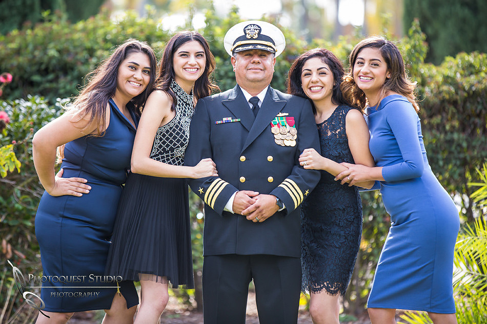Commander Mata Retirement Ceremony at The Veterans Museum, Memorial Center,  Balboa Park, San Diego by Temecula Wedding Photographer