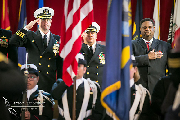 Commander Mata Retirement Ceremony at The Veterans Museum, Memorial Center,  Balboa Park, San Diego by Temecula Wedding Photographer