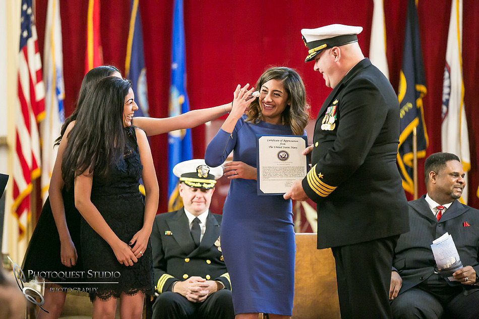 Commander Mata Retirement Ceremony at The Veterans Museum, Memorial Center,  Balboa Park, San Diego by Temecula Wedding Photographer