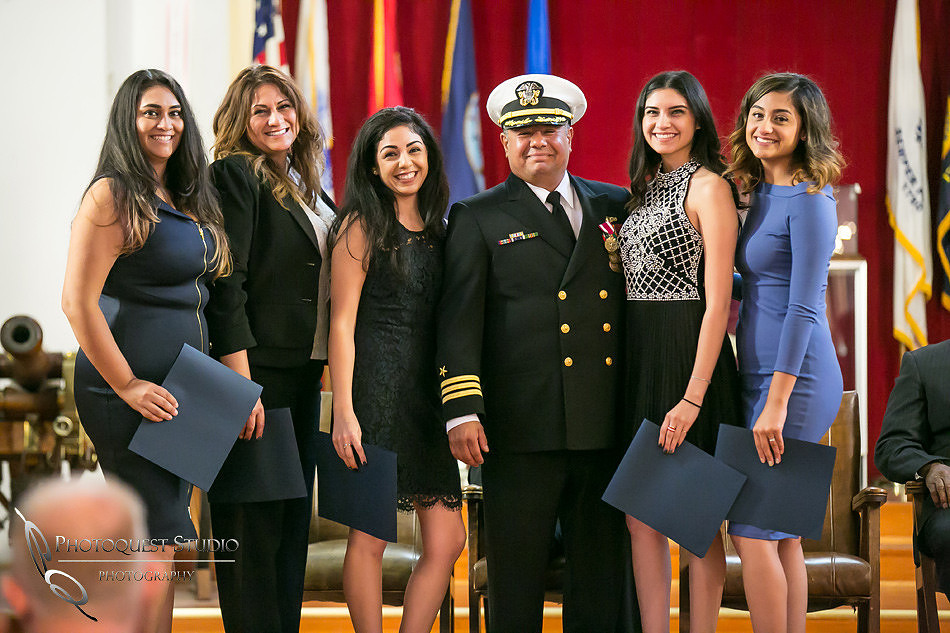 Commander Mata Retirement Ceremony at The Veterans Museum, Memorial Center,  Balboa Park, San Diego by Temecula Wedding Photographer
