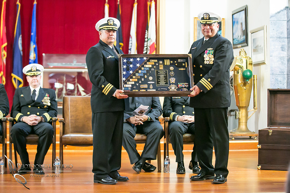 Commander Mata Retirement Ceremony at The Veterans Museum, Memorial Center,  Balboa Park, San Diego by Temecula Wedding Photographer
