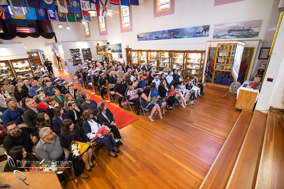 Commander Mata Retirement Ceremony at The Veterans Museum, Memorial Center,  Balboa Park, San Diego by Temecula Wedding Photographer