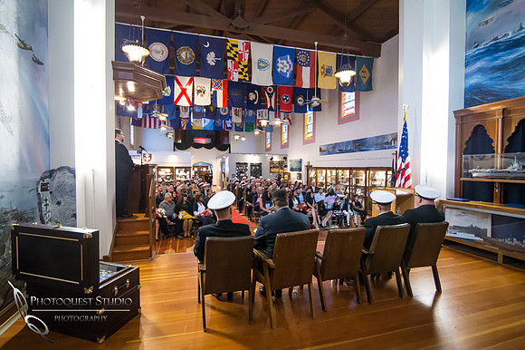 Commander Mata Retirement Ceremony at The Veterans Museum, Memorial Center,  Balboa Park, San Diego by Temecula Wedding Photographer