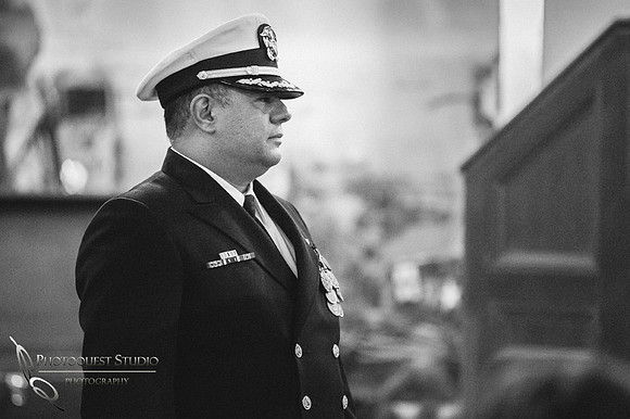 Commander Mata Retirement Ceremony at The Veterans Museum, Memorial Center,  Balboa Park, San Diego by Temecula Wedding Photographer