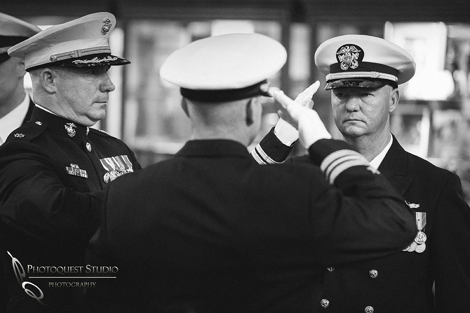 Commander Mata Retirement Ceremony at The Veterans Museum, Memorial Center,  Balboa Park, San Diego by Temecula Wedding Photographer